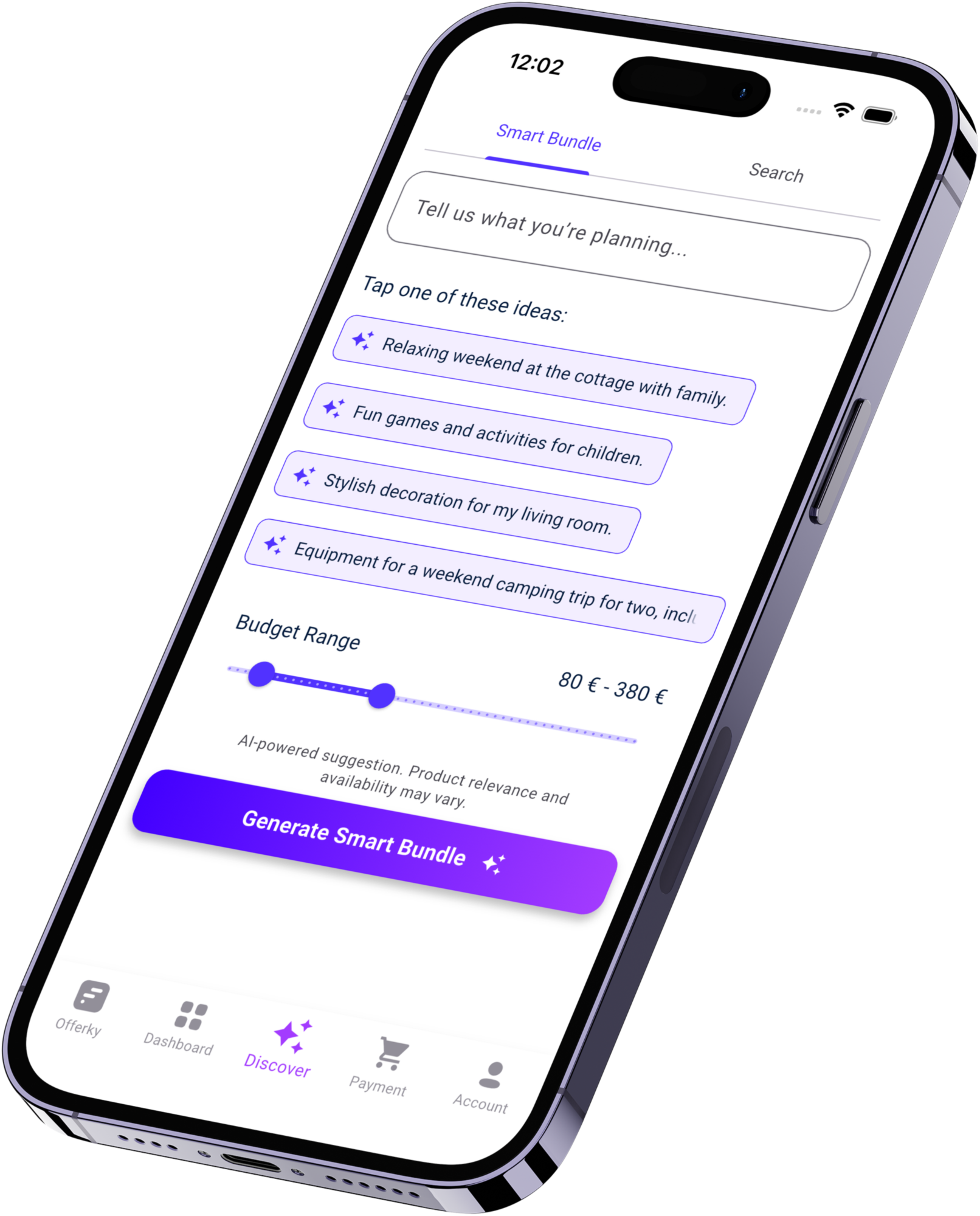 Offerky mobile app hero